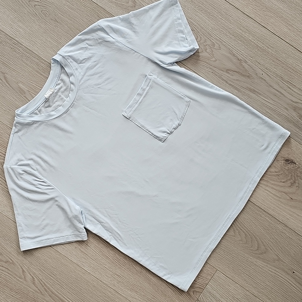 Wilfred Free Soft Lyocell Oversized Pocket T-Shirt, 2XS
